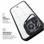 Imagem de Kit Capa case capinha Gravity Preta e Pelicula Ultra Glass para iPhone 15 Pro Max - Gshield