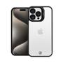 Imagem de Kit Capa case capinha Gravity Preta e Pelicula Ultra Glass para iPhone 15 Pro Max - Gshield