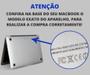 Imagem de Kit Capa Case Compatível Com Macbook New AIR 13.6 Modelo A2681 A3113 A3240 A3420 com Chip M2 M3 M4  Neoprene