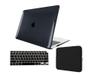 Imagem de Kit Capa Case Compativel Macbook AIR 13" A1466 A1369 cor BC + Pel. Teclado + Capa Noeprene