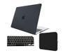 Imagem de Kit Capa Case Compativel Macbook NEW PRO 13" A1706 A2159 cor PF + Pel. Teclado + Capa Noeprene