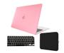 Imagem de Kit Capa Case Compativel Macbook NEW PRO 13" A1706 A2159 cor RF + Pel. Teclado + Capa Noeprene