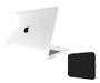 Imagem de Kit Capa Case Compativel NEW Macbook 12" A1534 cor TC + Capa Neoprene