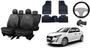 Imagem de Kit capa couro Peugeot 208 21-24 + tapete universal