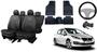 Imagem de Kit capa couro Peugeot 308 13-21 + tapete emborrachado