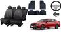 Imagem de Kit Capa de Couro Jetta 20-23 + Tapete Esportivo + Capa de Volante Personalizada