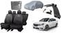 Imagem de Kit Capa de Couro Sentra 20-24 com Limpador de Parabrisa e Capa de Cobrir