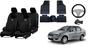 Imagem de Kit Capa de Couro Siena 02-07 + Tapete + Capa de Volante  Personalização de Carro