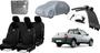Imagem de Kit Capa de Couro Strada 1998-2004 + Limpador e Capa de Cobertura