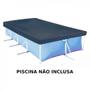 Imagem de Kit Capa e Forro para Piscina 6200 L Mor + Bomba Filtrante 110v 3028 L/H