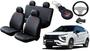 Imagem de Kit Capa Eclipse Cross 2017 a 2024 + Chaveiro + Capa de Volante: Conforto com Estilo