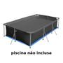 Imagem de Kit Capa + Forro para Piscina Retangular 10.000 Litros + Bomba 3600 L/H 110v Mor