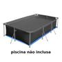 Imagem de Kit Capa + Forro para Piscina Retangular 10.000 Litros + Bomba 3600 L/H 110v  Mor 