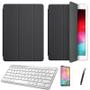 Imagem de Kit Capa Galaxy Tab S6 10.5 /Can/Pel E Teclado Branco Preto