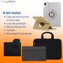 Imagem de Kit Capa Giratoria para Tablet Galaxy Tab A 8 T290 T295 + Mouse + Mousepad + Luva + Teclado
