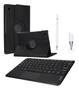 Imagem de Kit Capa Giratoria + Teclado Bluetooth + Caneta Compativel Para A9plus