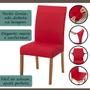Imagem de Kit Capa Para Cadeiras 6 Unidades Malha Gel