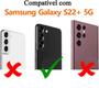 Imagem de Kit Capa Para Galaxy S22 Plus Anti Impacto + Película Hprime