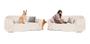 Imagem de Kit Capa Para Sofá De 3 E 4 Lugares Em Brim Peletizado 100% Algodão Macia Confortável Lisa