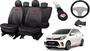 Imagem de Kit Capa Picanto 2006 a 2019 + Chaveiro + Capa de Volante com Conforto e Qualidade