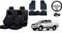 Imagem de Kit Capa Premium Hilux 03-13 + Tapetes e Volante