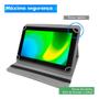 Imagem de Kit Capa Tablet Multilaser M9 M9S 9 Polegadas Pasta Suporte Case Protetora Reforçada + Pelicula