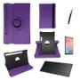 Imagem de Kit Capa/Teclado/Can/Pel Galaxy Tab S7 T870/T875 11 Roxo