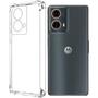 Imagem de Kit Capa Transparente + Película 3D de Vidro + Cabo USB Tipo C para Motorola Moto G85