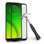 Imagem de Kit Capa Transparente + Película 3D Vidro para Motorola Moto G7 Power