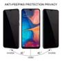 Imagem de Kit Capa Transparente + Película 3D Vidro Privacidade + Cabo USB Tipo C para Samsung Galaxy A15