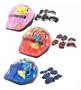 Imagem de Kit Capacete Cotoveleira Joelheira Infantil Bike Skate