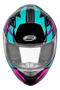 Imagem de KIT Capacete Feminino Ebf New Spark Esportivo + Viseira Fumê