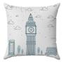 Imagem de Kit Capas Almofadas Decorativas Londres 45x45 ID Decor