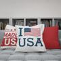 Imagem de Kit Capas Almofadas Decorativas U.S.A 45x45 ID Decor