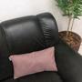 Imagem de Kit Capas de Almofadas em Suede Texturizado Premium 50x50cm + capa 30x50cm Rose