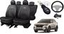 Imagem de Kit Capas de Couro Hyundai Creta 2017 + Capa de Volante + Chaveiro Hyundai