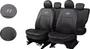 Imagem de Kit Capas de Couro Hyundai Creta 2019 + Capa de Volante + Chaveiro Hyundai