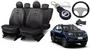 Imagem de Kit Capas de Couro Nissan Frontier 2024 + Capa de Volante + Chaveiro Nissan