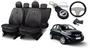 Imagem de Kit Capas de Couro Nissan March 2015 a 2016 + Capa de Volante + Chaveiro Nissan