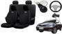 Imagem de Kit Capas de Couro Toyota Corolla 2003 + Capa de Volante + Chaveiro Toyota