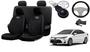 Imagem de Kit Capas de Couro Toyota Corolla 2016 + Capa de Volante + Chaveiro Toyota