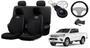 Imagem de Kit Capas de Couro Toyota Hilux 2013 + Capa de Volante + Chaveiro Toyota