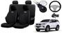 Imagem de Kit Capas de Couro Toyota SW4 2015 + Capa de Volante + Chaveiro Toyota