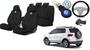 Imagem de Kit Capas Tecido Crossfox 2003-2022 + Volante + Chaveiro VW