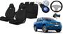 Imagem de Kit Capas Tecido Elegantes para Bancos Amarok 2010 a 2024 + Volante + Chaveiro VW