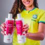 Imagem de kit capilar beltrat cachos definidos shampoo + condicionador 500ml + cr pentear 1kg + máscara 500g