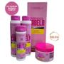 Imagem de Kit capilar desmaia cabelo anti volume e anti frizz - 4 itens charmelle