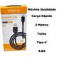 Imagem de Kit Capinha Antishock S24 Ultra + Pelicula 3D + Cabo Tipo-C 2 Metros - ArmyShield