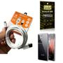 Imagem de Kit Capinha Samsung S21 Ultra com Cabo Turbo Tipo C 3 Metros e Película de vidro 3D