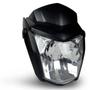 Imagem de Kit Carenagem Farol Completa Plástico Bananinha Frente Moto Honda Fan 150 Esdi Fosco 2014 2015